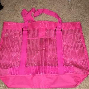 Pink tote